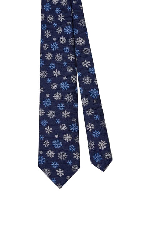 Robert Snowflake Best of Class Necktie
