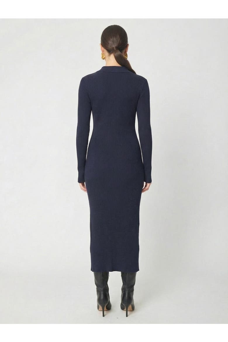Fienna Dress, Alternate, color, Navy