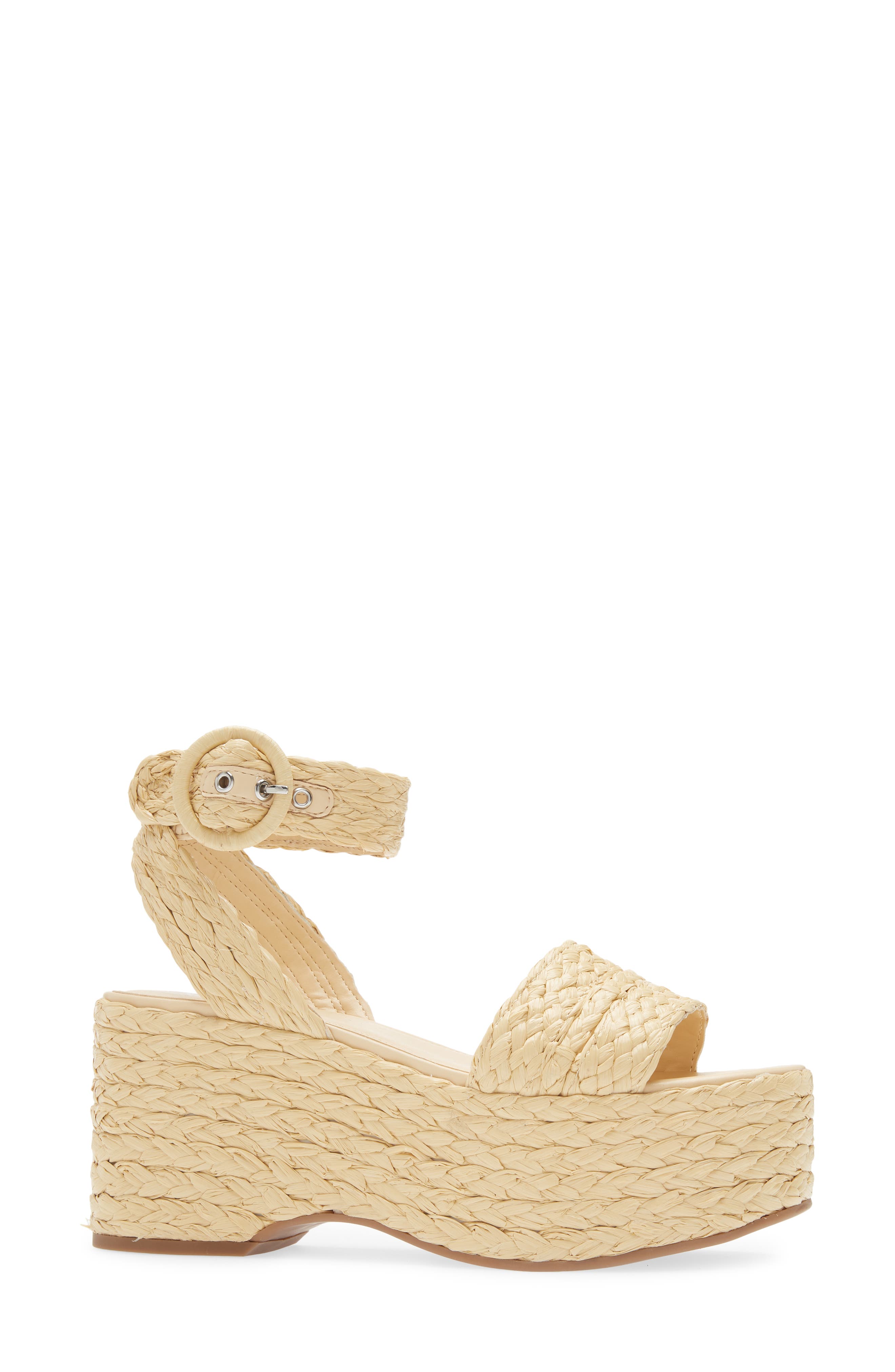 Marc Fisher LTD Marcell Espadrille Platform Sandal, Alternate, color, 