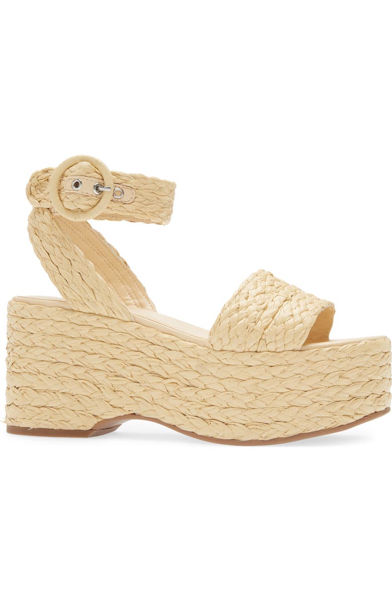 Marc Fisher LTD Marcell Espadrille Platform Sandal, Alternate, color,