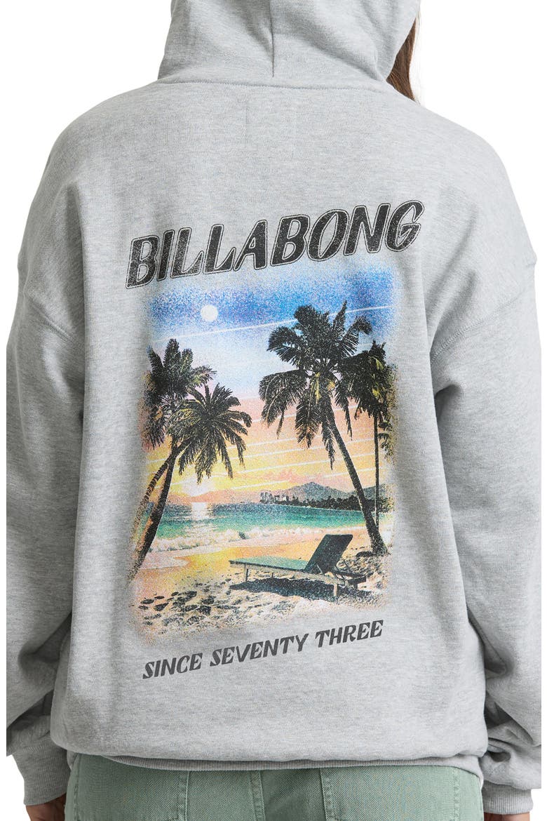 Retro Vibes Graphic Hoodie, Alternate, color, HEATHER GRAY