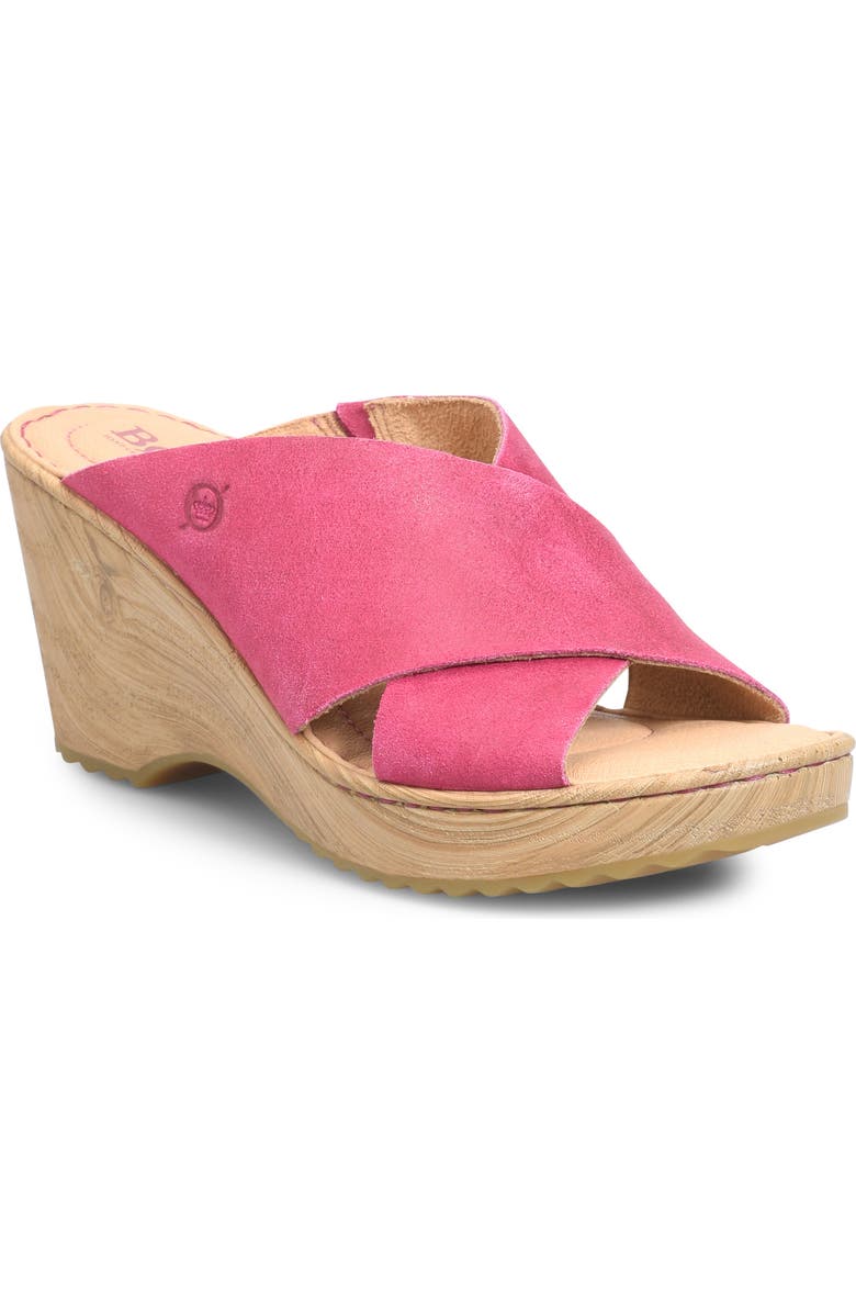 Børn Nora Wedge Sandal, Main, color,