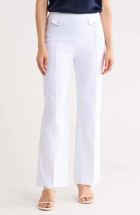 Nicole Miller Nikki Pleat Stretch Pants