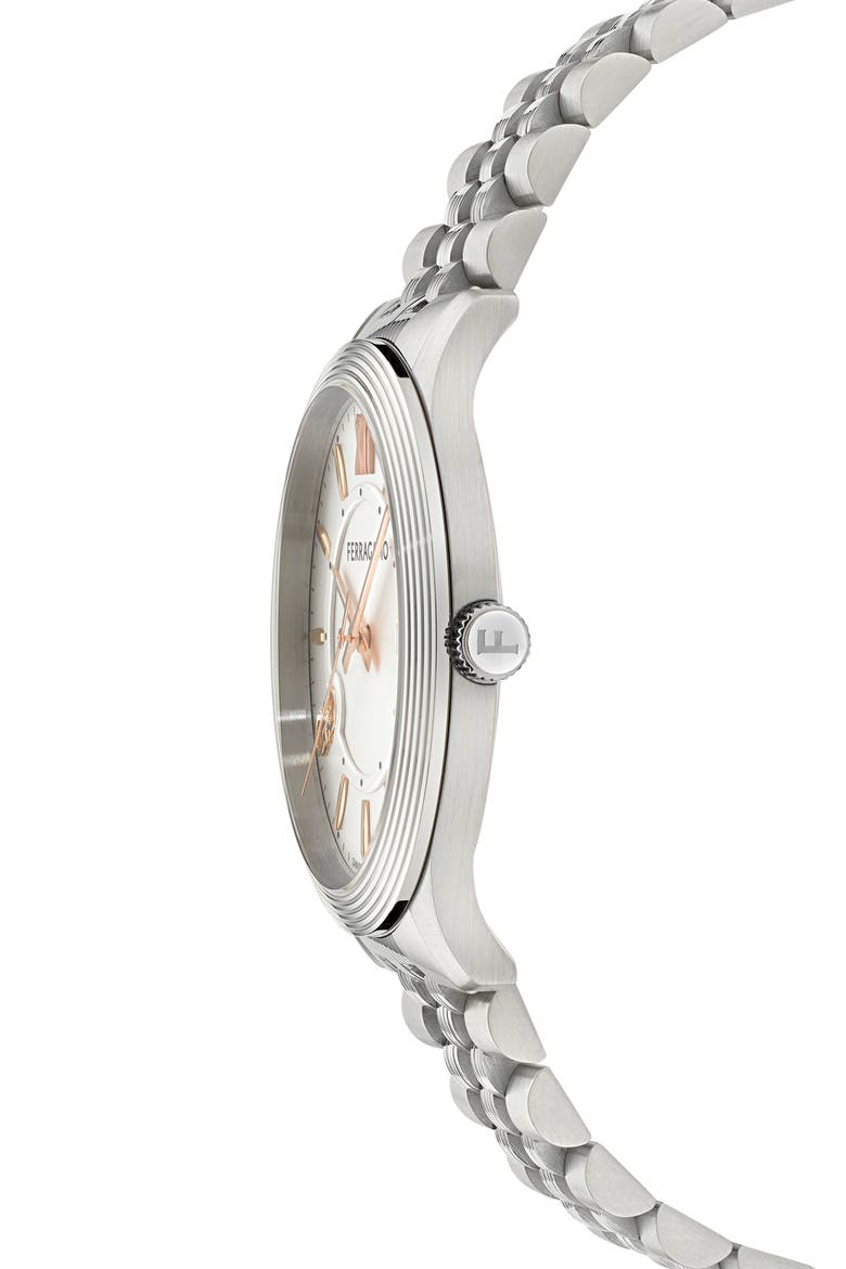 Duo Bracelet Watch, 40mm, Alternate, color, STAINLESS STEEL