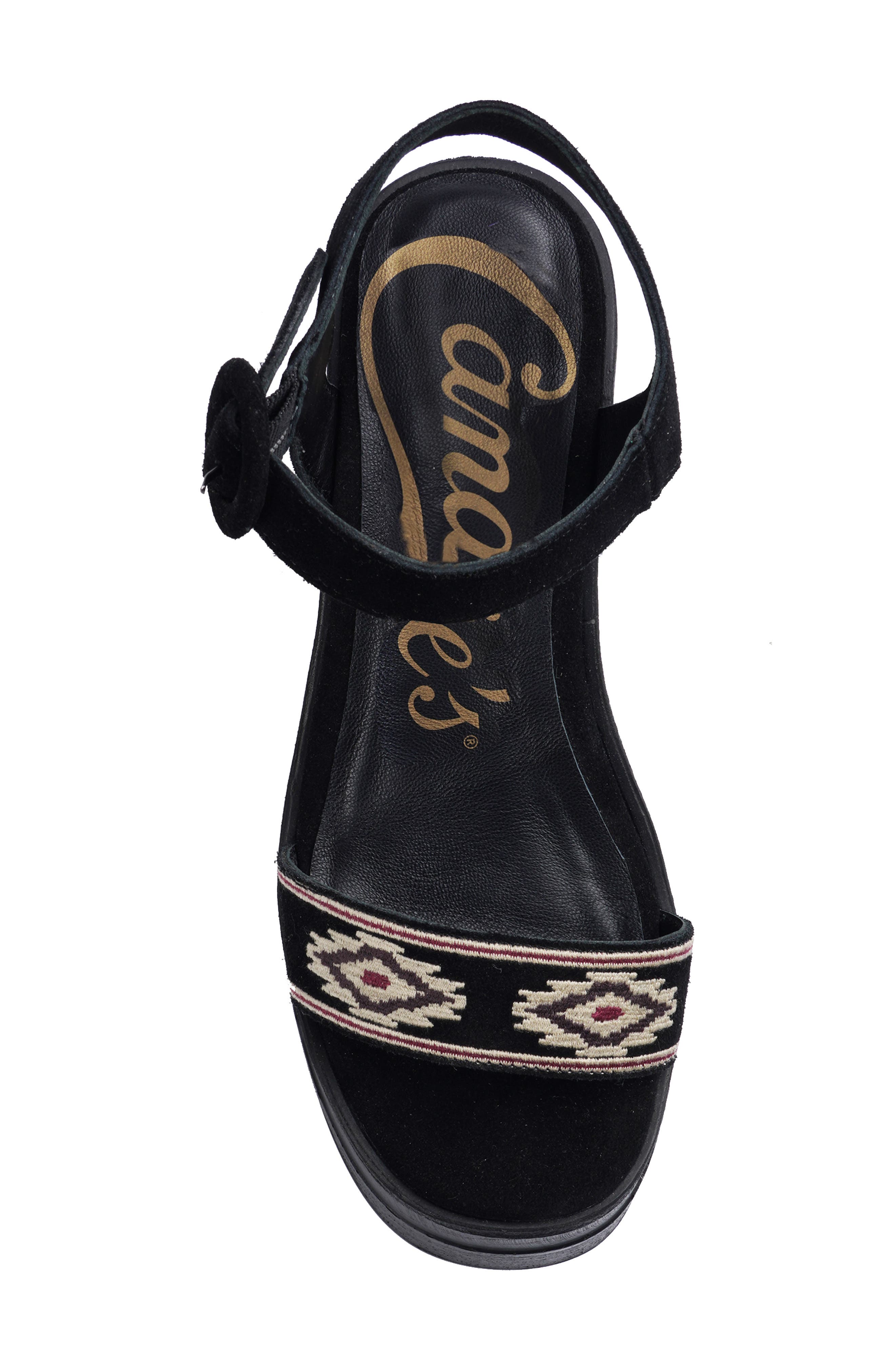 Candie's Torina Platform Sandal, Alternate, color, Black