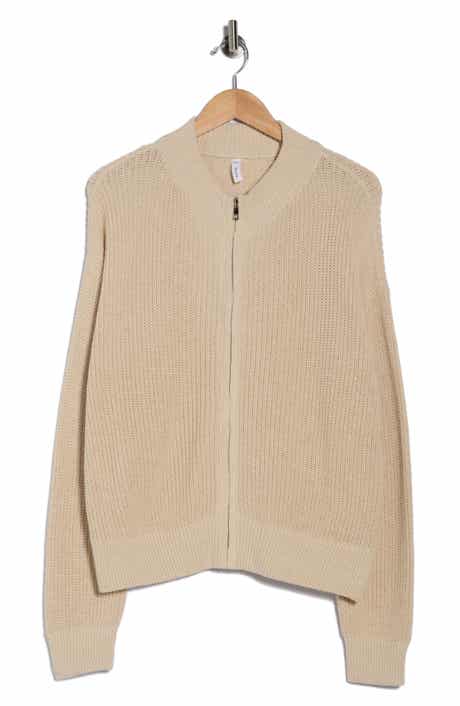 WISHLIST Zip-Up Sweater