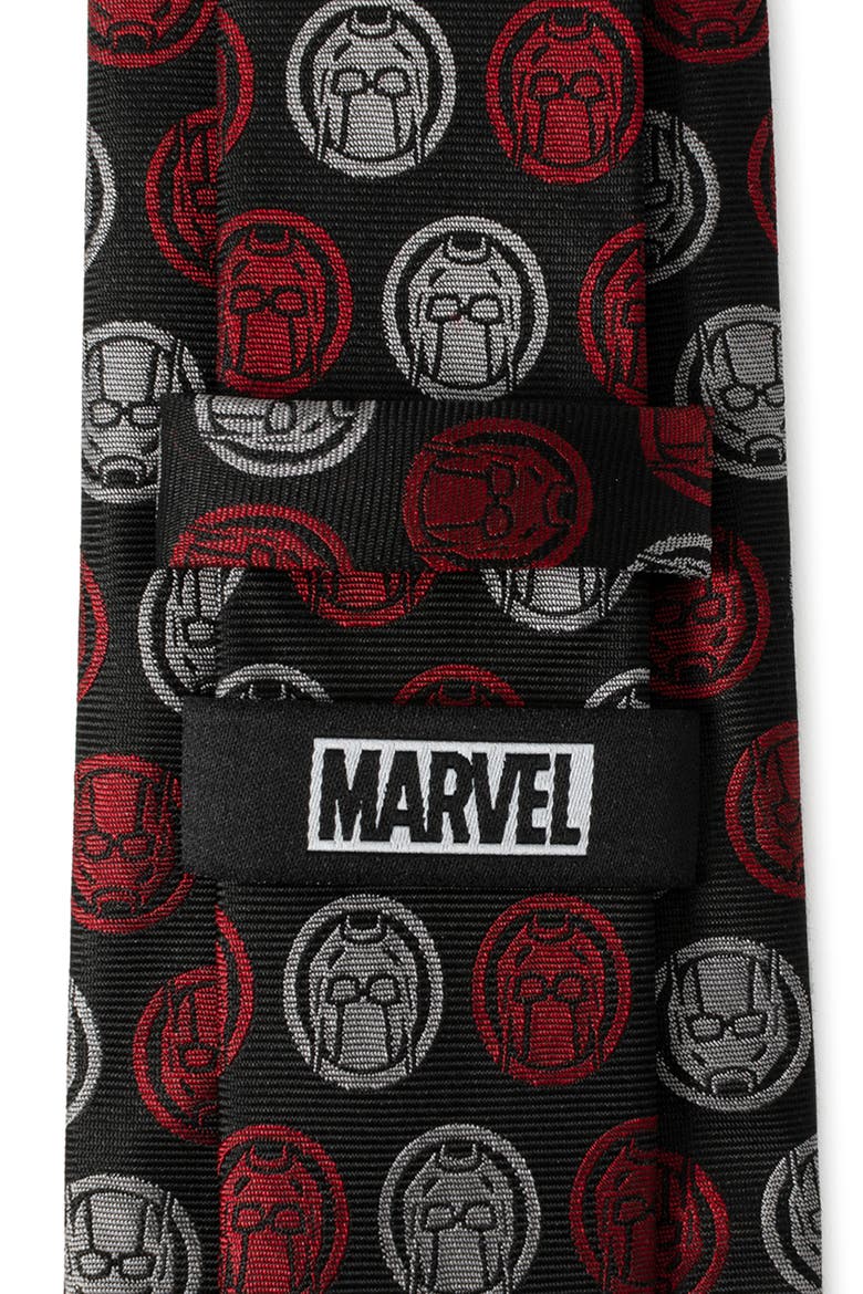 Medallion Silk Blend Tie, Alternate, color, GRAY