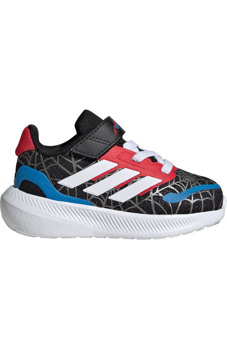 adidas Kids' Runfalcon x Marvel Spider-Man Sneaker, Alternate, color, Cblack/Ftw