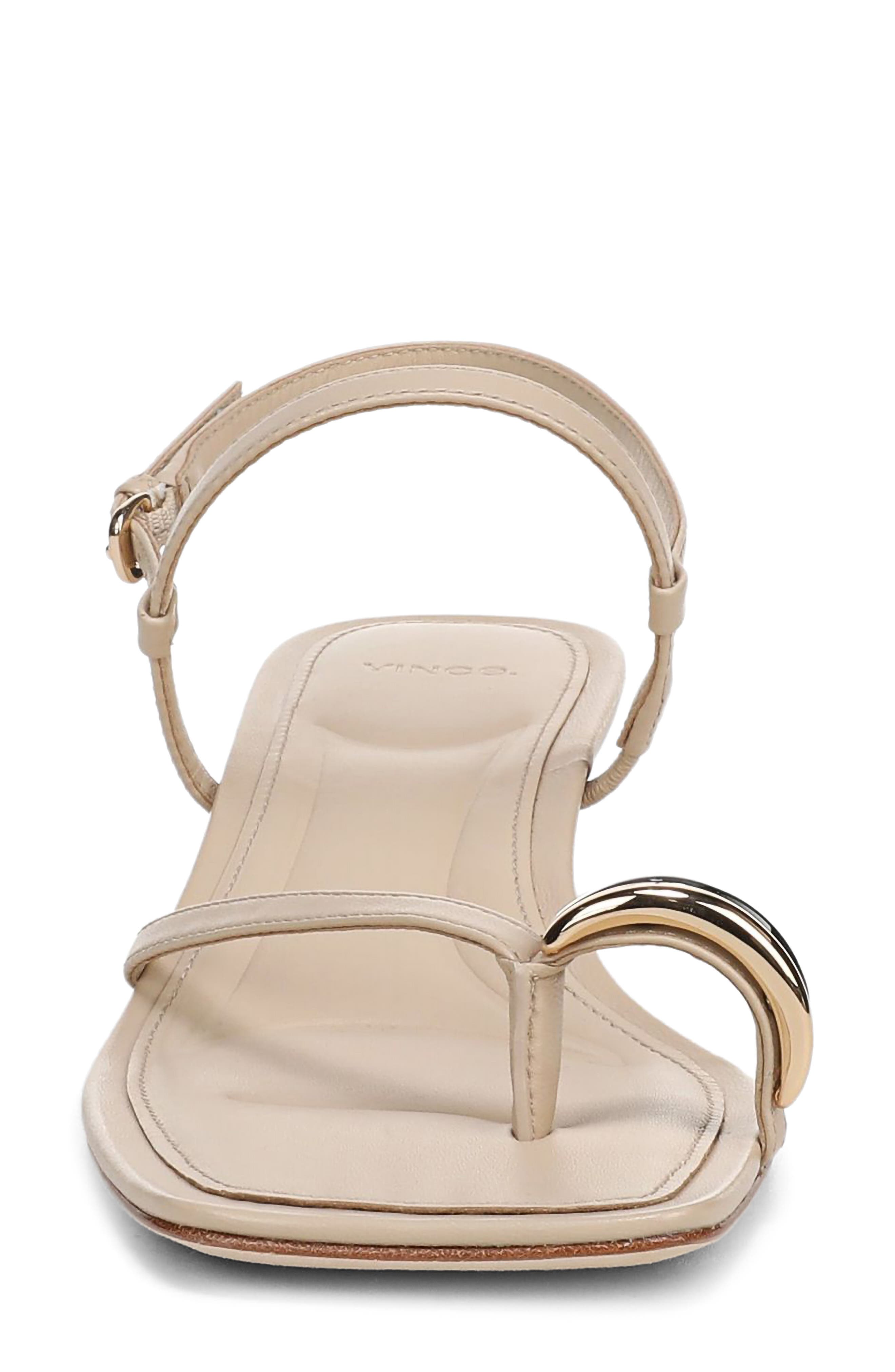 Polli Kitten Heel Sandal, Alternate, color, BIRCH SAND