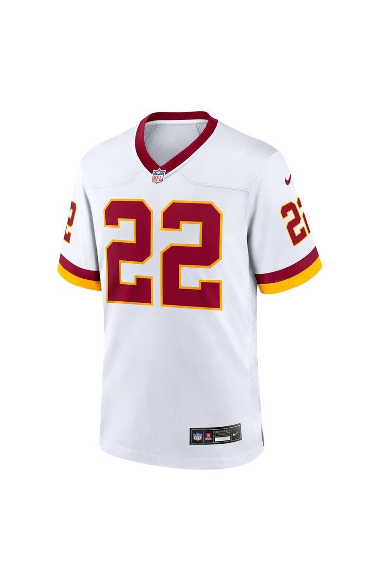 Nike Men's Nike Jacory Croskey-Merritt White Washington Commanders Game Super Bowl Era Jersey, Alternate, color, White