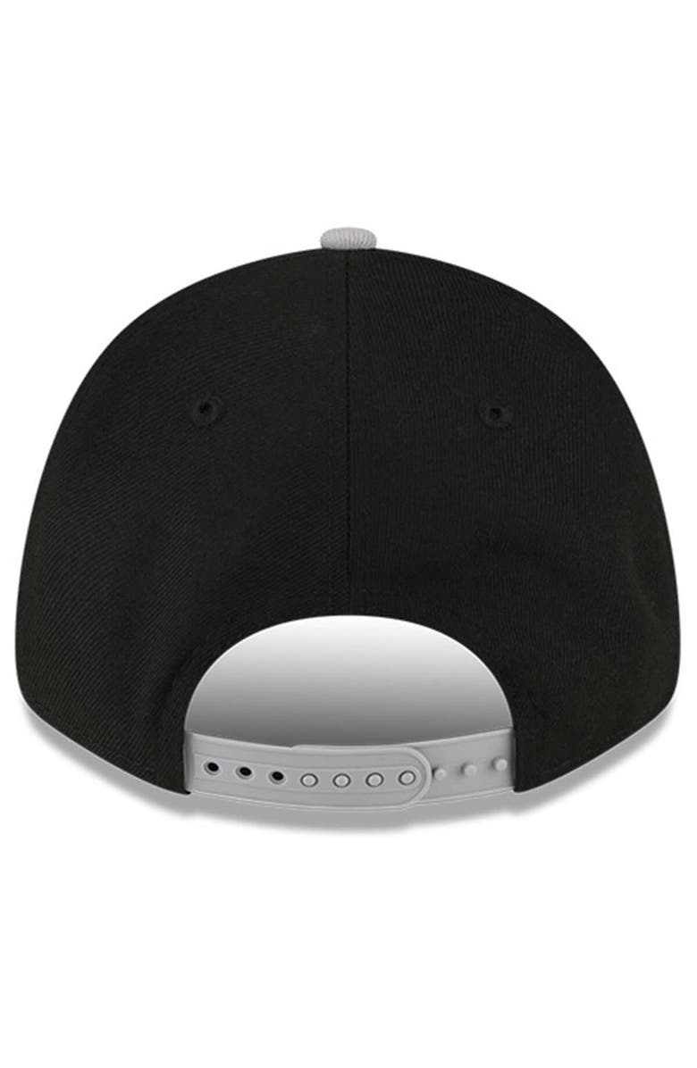 New Era Men's New Era Black/Gray 2023 NASCAR Cup Series 9FORTY Zig Zag Snapback Adjustable Hat, Alternate, color,