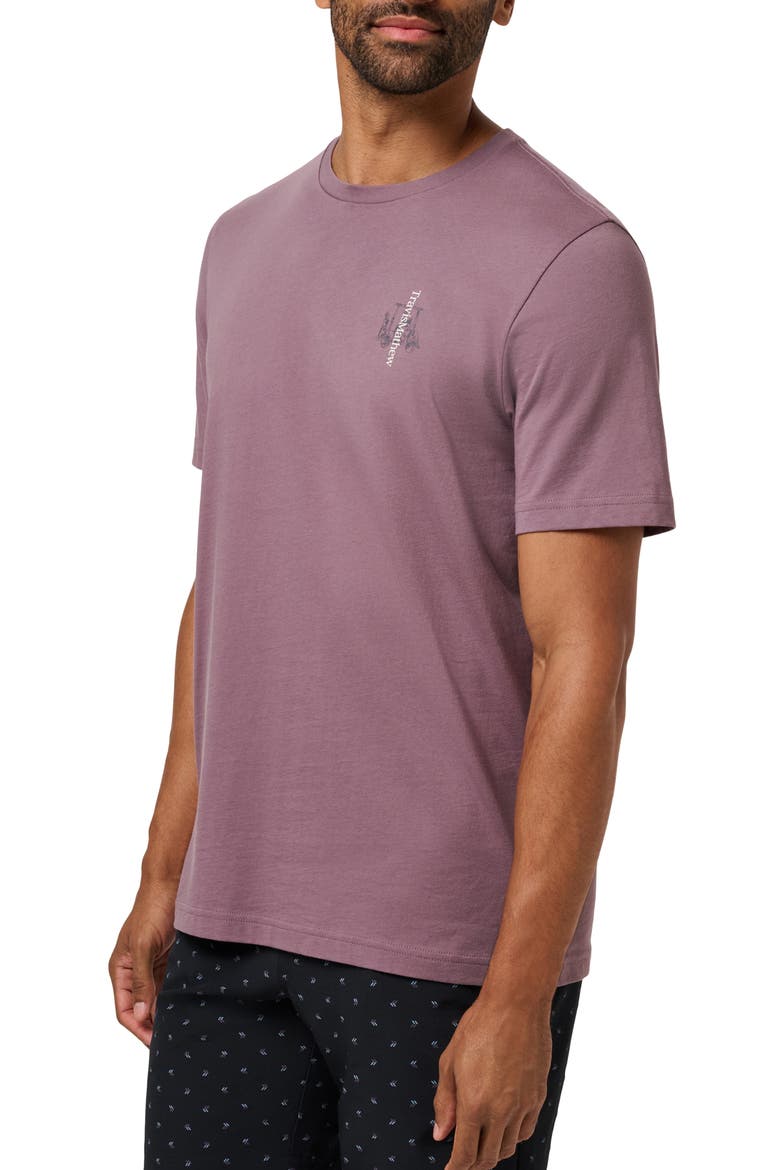 No Itinerary Cotton Graphic T-Shirt, Alternate, color, MOONSCAPE