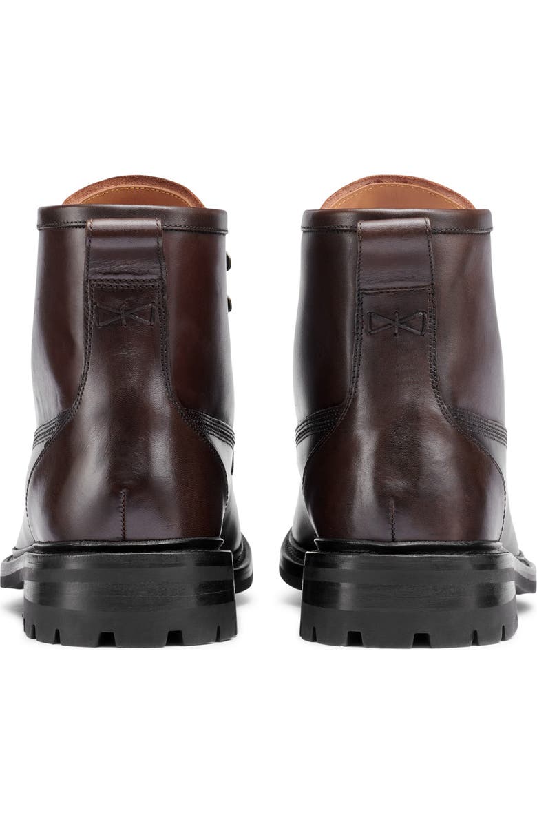 G.H.BASS Chase Moc Toe Boot, Alternate, color, Dark Brown