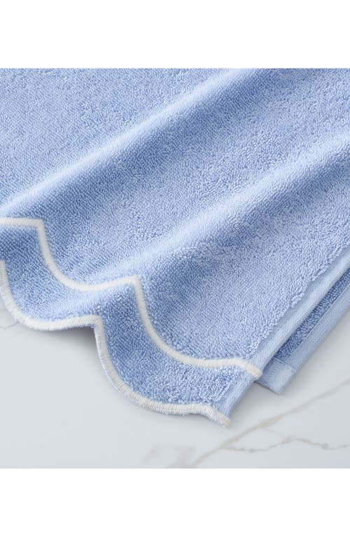 Peri Home Scallop 4-piece Towel Set In Blue