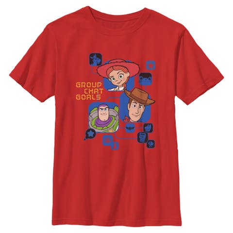 Boy's Toy Story 5 Group Chat Goals  Graphic T-Shirt