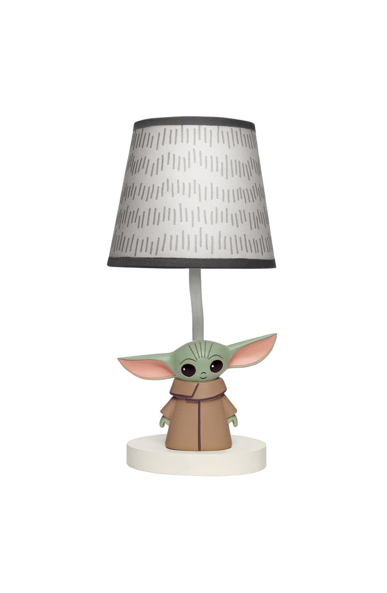 Lambs 
Ivy Star Wars The Child/Baby Yoda Nursery Lamp with Shade and Bulb, Main, color, Multicolor