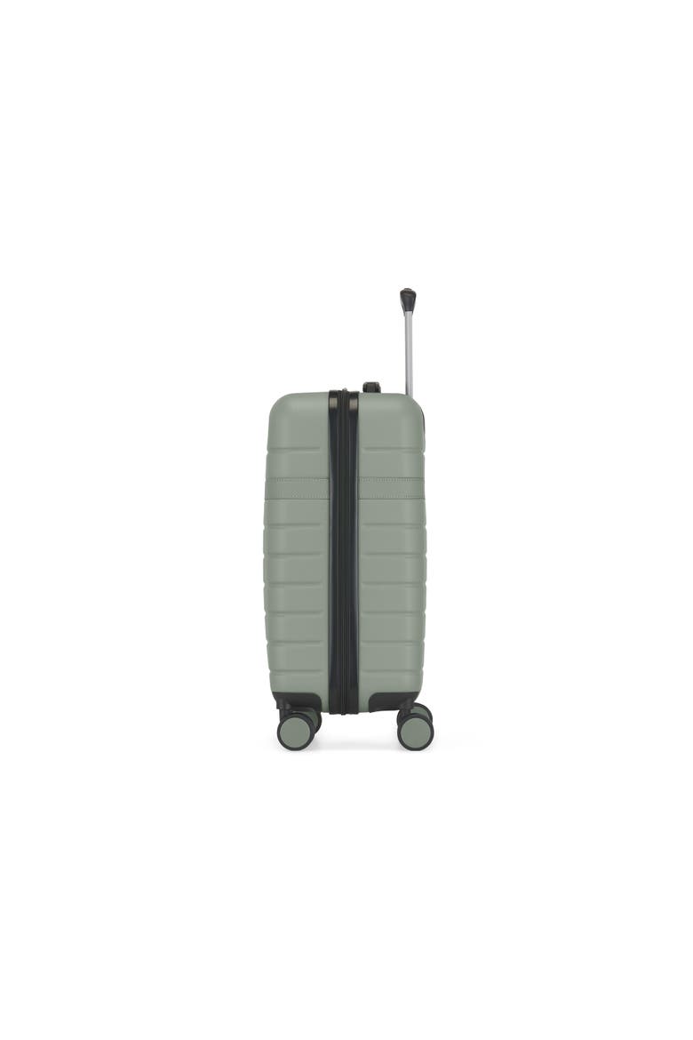 Lisbon 2 Piece Hardside Luggage Set with Expansion, Alternate, color, Sage green