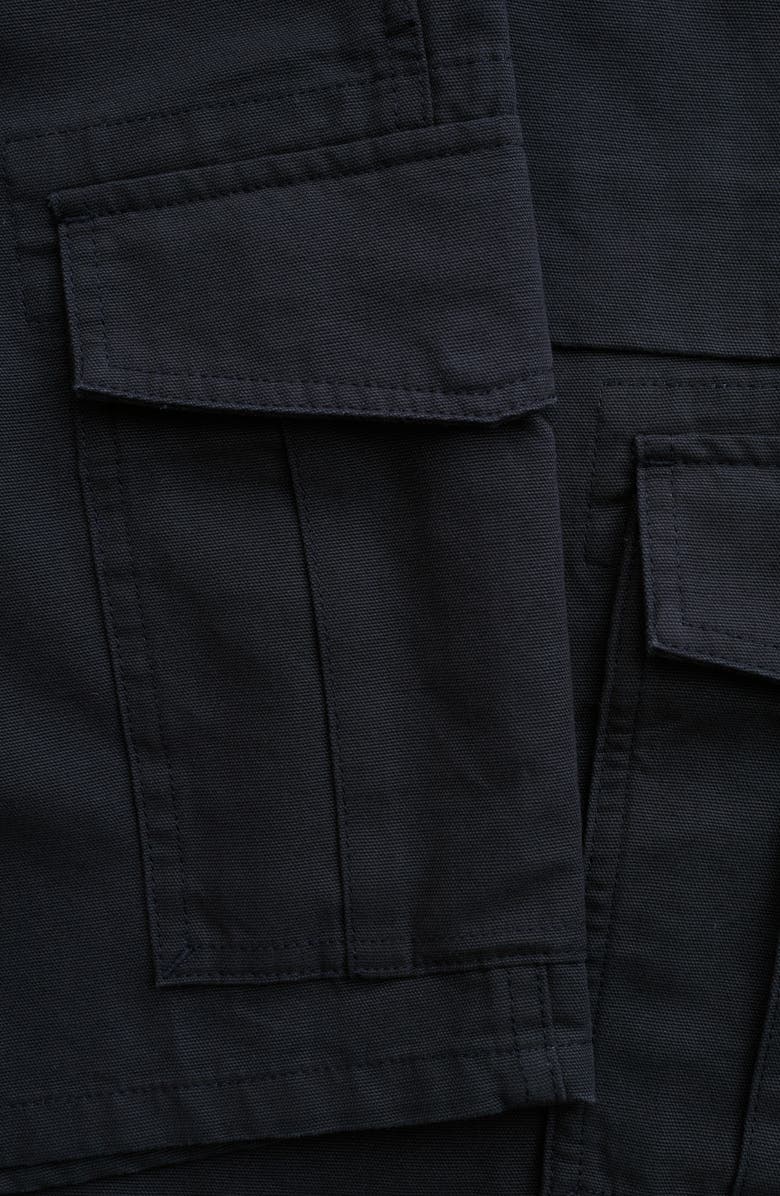 Seasalt Cornwall Launchman Organic Cotton Cargo Shorts, Alternate, color, Inkwell
