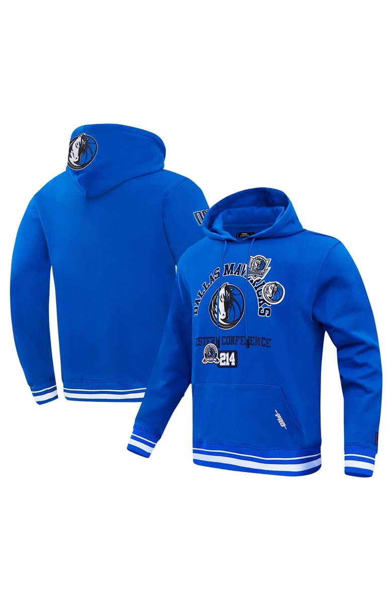 PRO STANDARD Men's Pro Standard Blue Dallas Mavericks Area Code Pullover Hoodie, Alternate, color, Blue