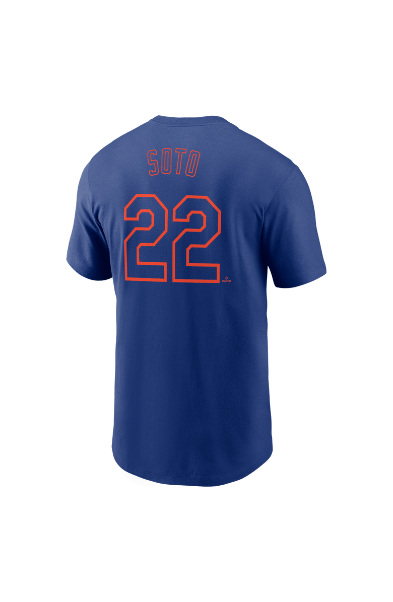 Nike Men's Nike Juan Soto Royal New York Mets Fuse Name & Number T-Shirt, Alternate, color, Royal