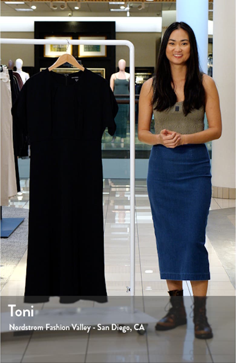 Tulip Sleeve Fit & Flare Midi Dress, sales video thumbnail