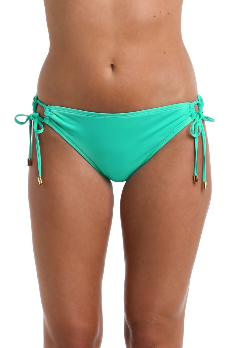 Island Goddess Hipster Bikini Bottoms, Main, color, SEAFOAM