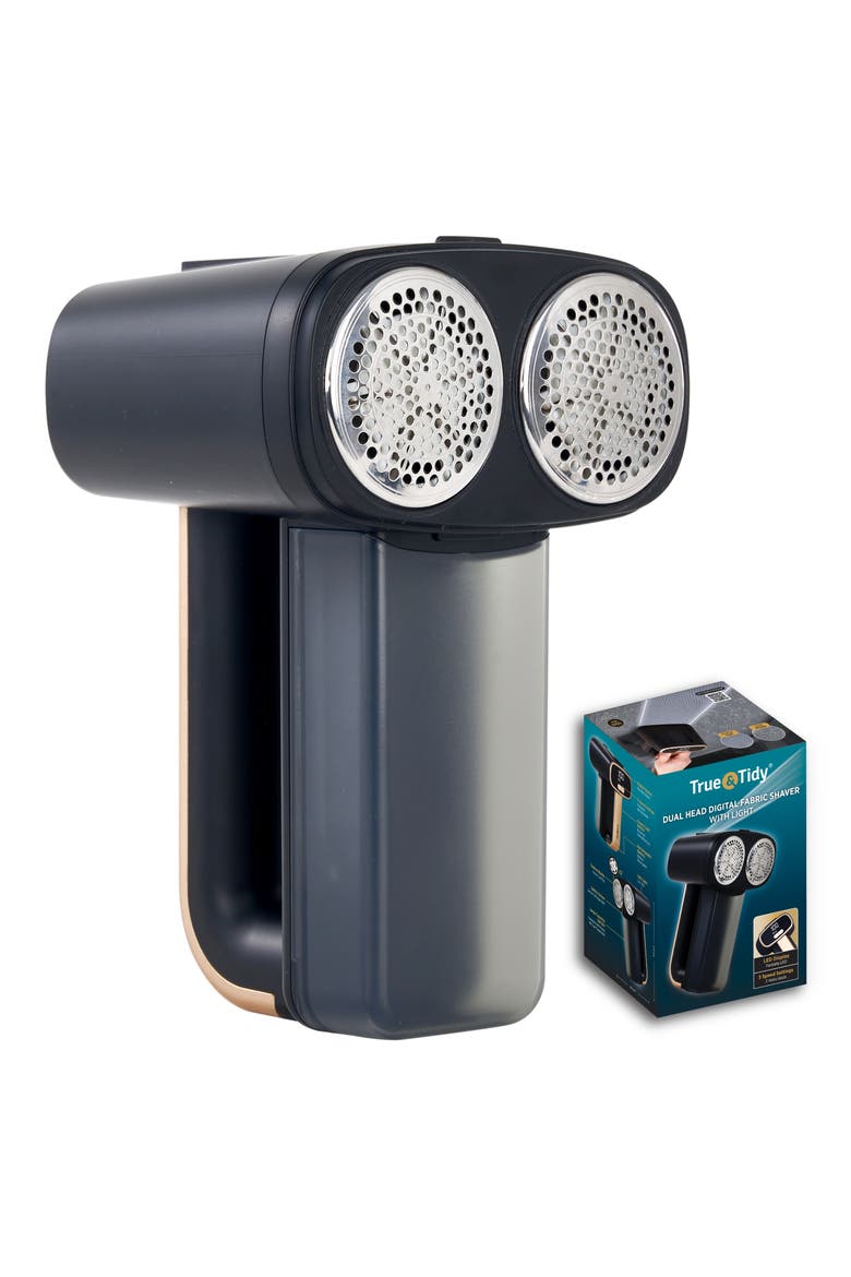 FS2 Dual Head Digital Fabric Shaver, Main, color, BLACK