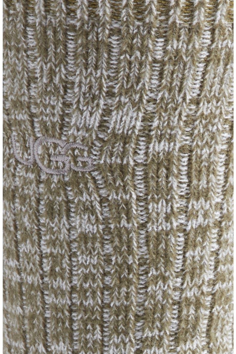 Trey Rib Crew Socks, Alternate, color, BURNT OLIVE