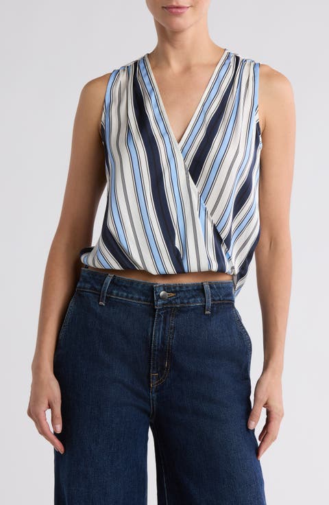 Rahi Stripe Sleeveless Top