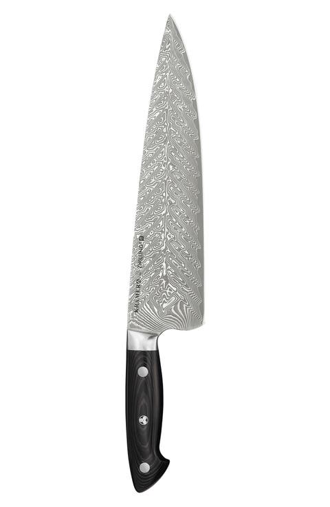 Bob Kramer Euroline Damascus Collection 10-inch Chef's Knife