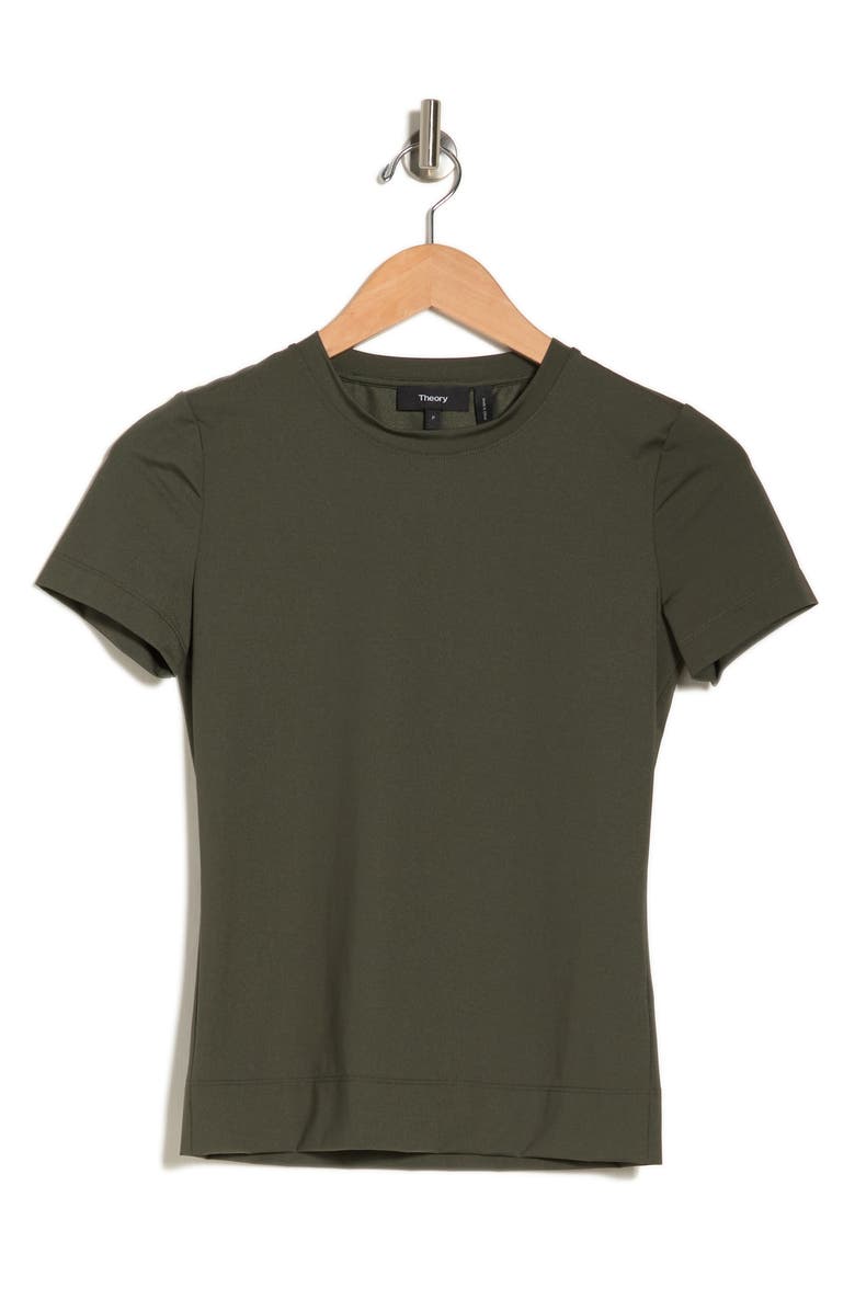 Theory Organic Pima Cotton Tiny T-Shirt, Alternate, color, 