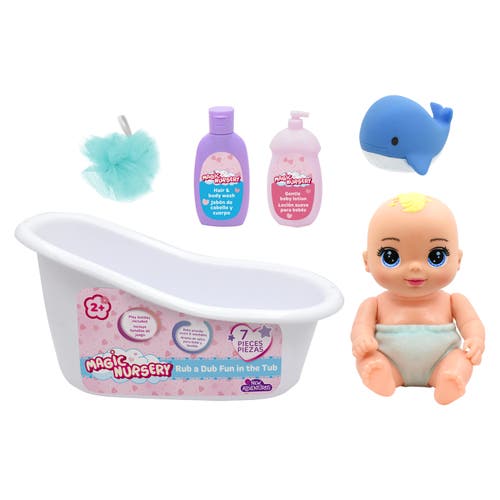 Magic Nursery Hardbody Baby Doll W/ Bath Accessories in Multicolored  product