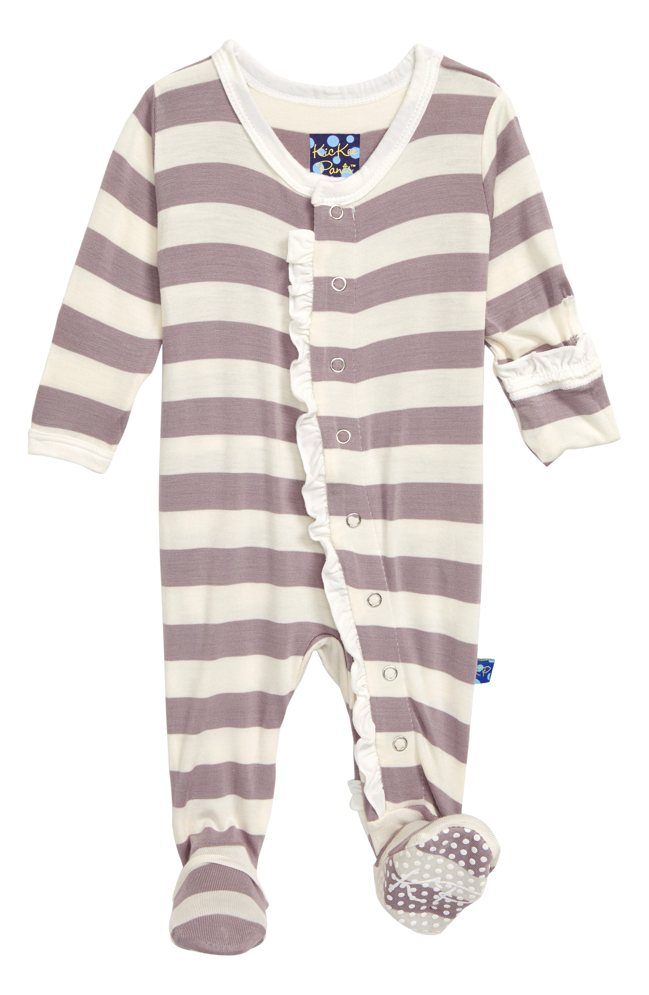 selected FEATHER CONTRAST STRIPE
