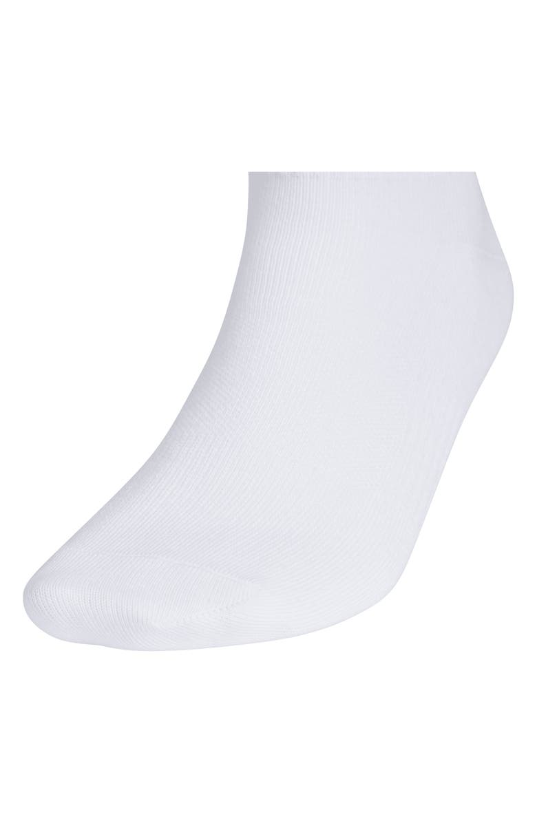 adidas Gender Inclusive Originals Superlit Assorted 6-Pack Quarter Socks, Alternate, color, White/ Black