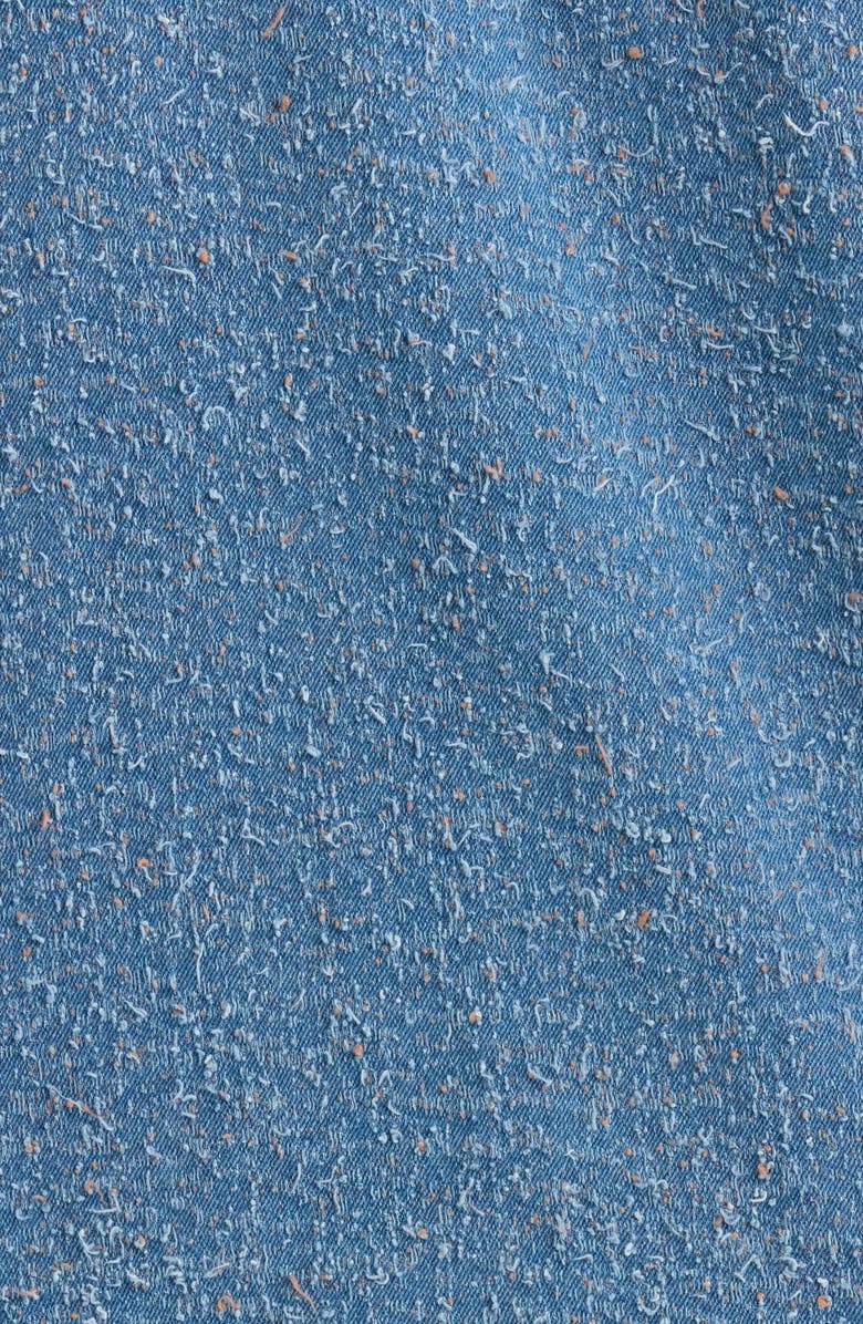 HONOR THE GIFT Textured Denim Jacket, Alternate, color, Indigo