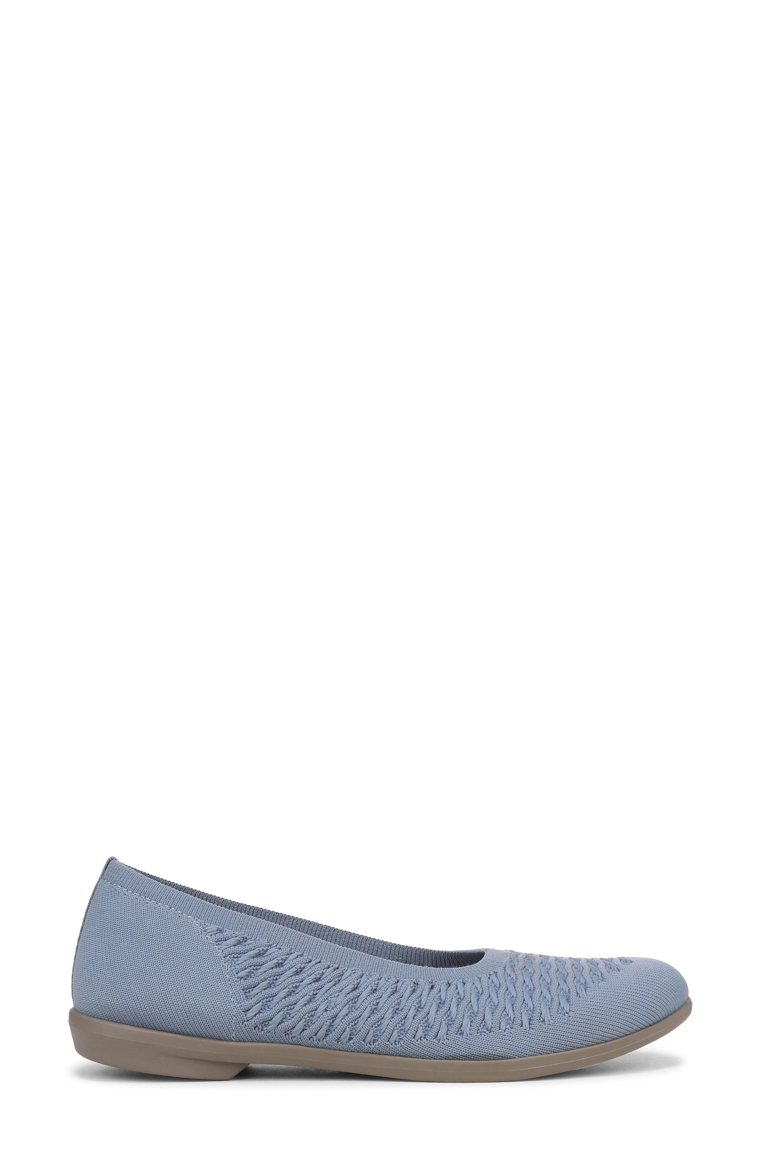 Khloe Knit Ballet Flat, Alternate, color, STONEWASH BLUE