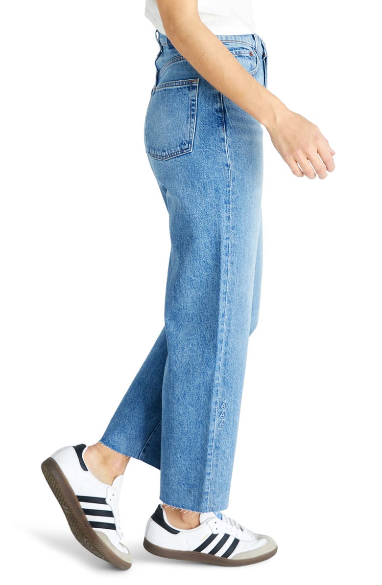 ÉTICA Tyler High Waist Straight Leg Ankle Jeans, Alternate, color,