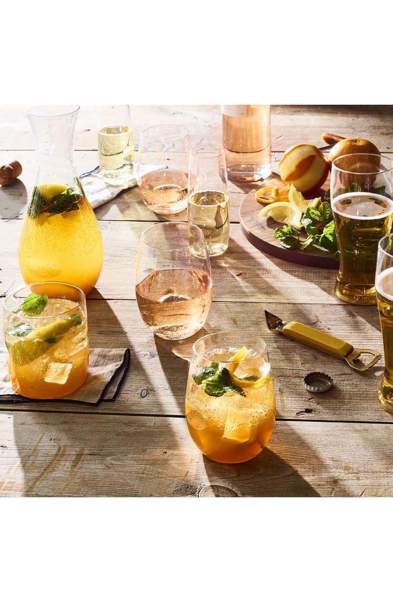 Govino Set of 4 Stemless Shatterproof Red Wine Glasses, Alternate, color,