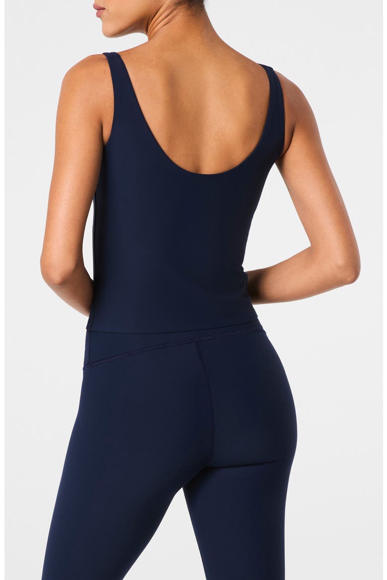 BoostUp V-Neck Tank, Alternate, color, TIMELESS NAVY