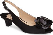 J. Reneé Leonelle Kitten Heel Slingback Sandal