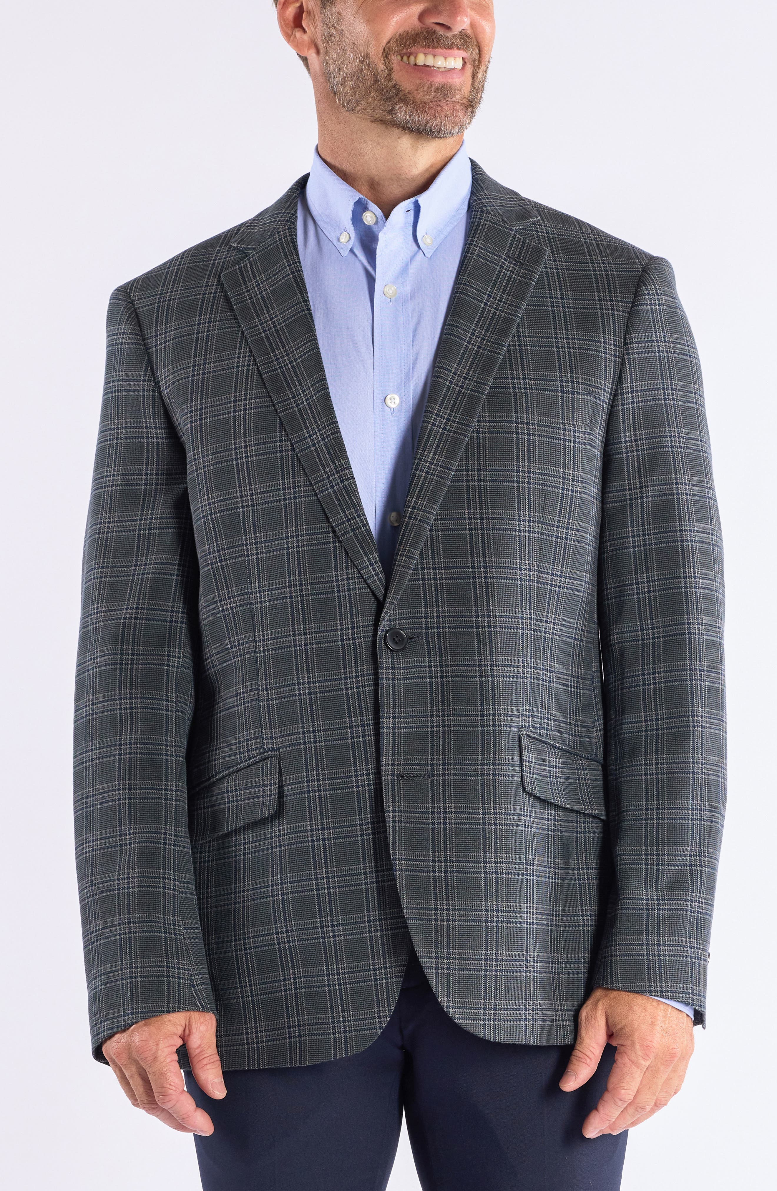 SAVILE ROW CO Plaid Sport Coat