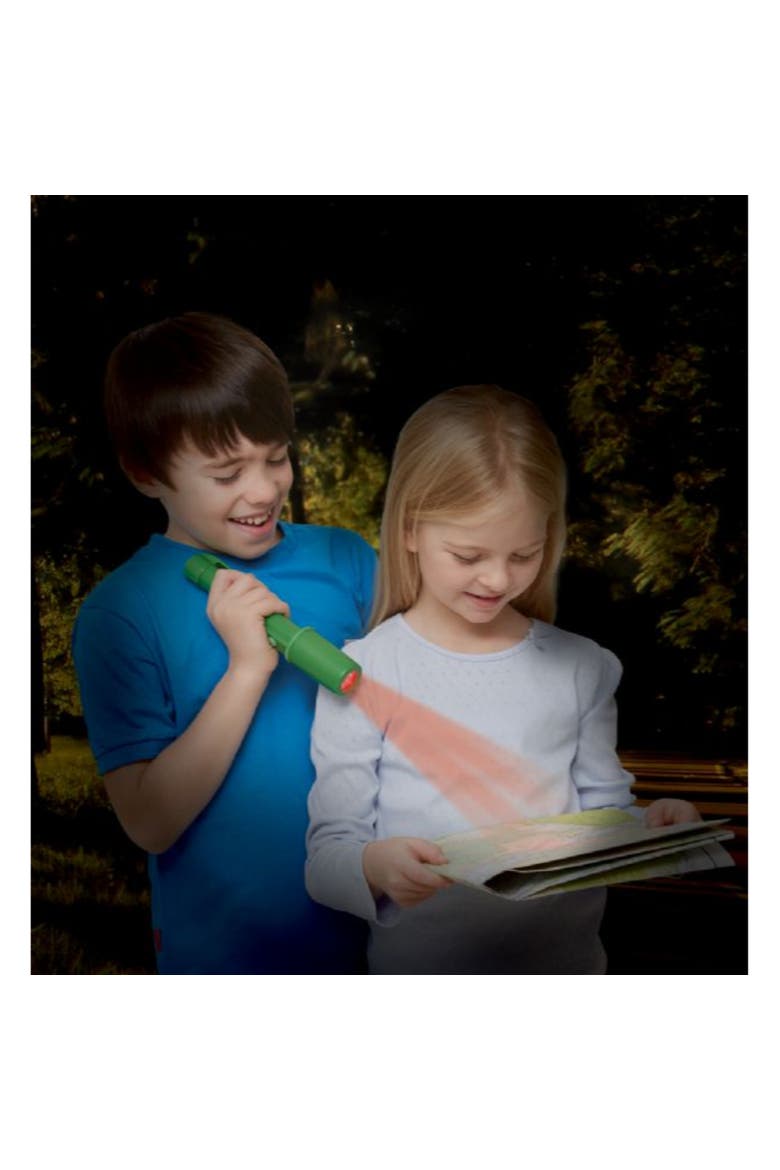 Brainstorm Toys Outdoor Adventure Night Vision Flashlight Torch, Alternate, color, Green