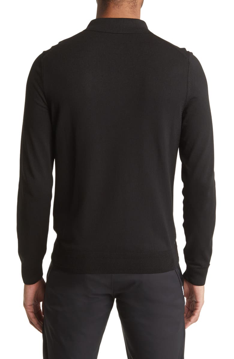 BOSS Luno Long Sleeve Quarter Zip Polo, Alternate, color, 