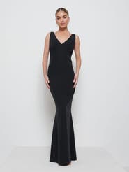 Pretty Lavish Esmee Crepe Maxi Bridesmaid Dress