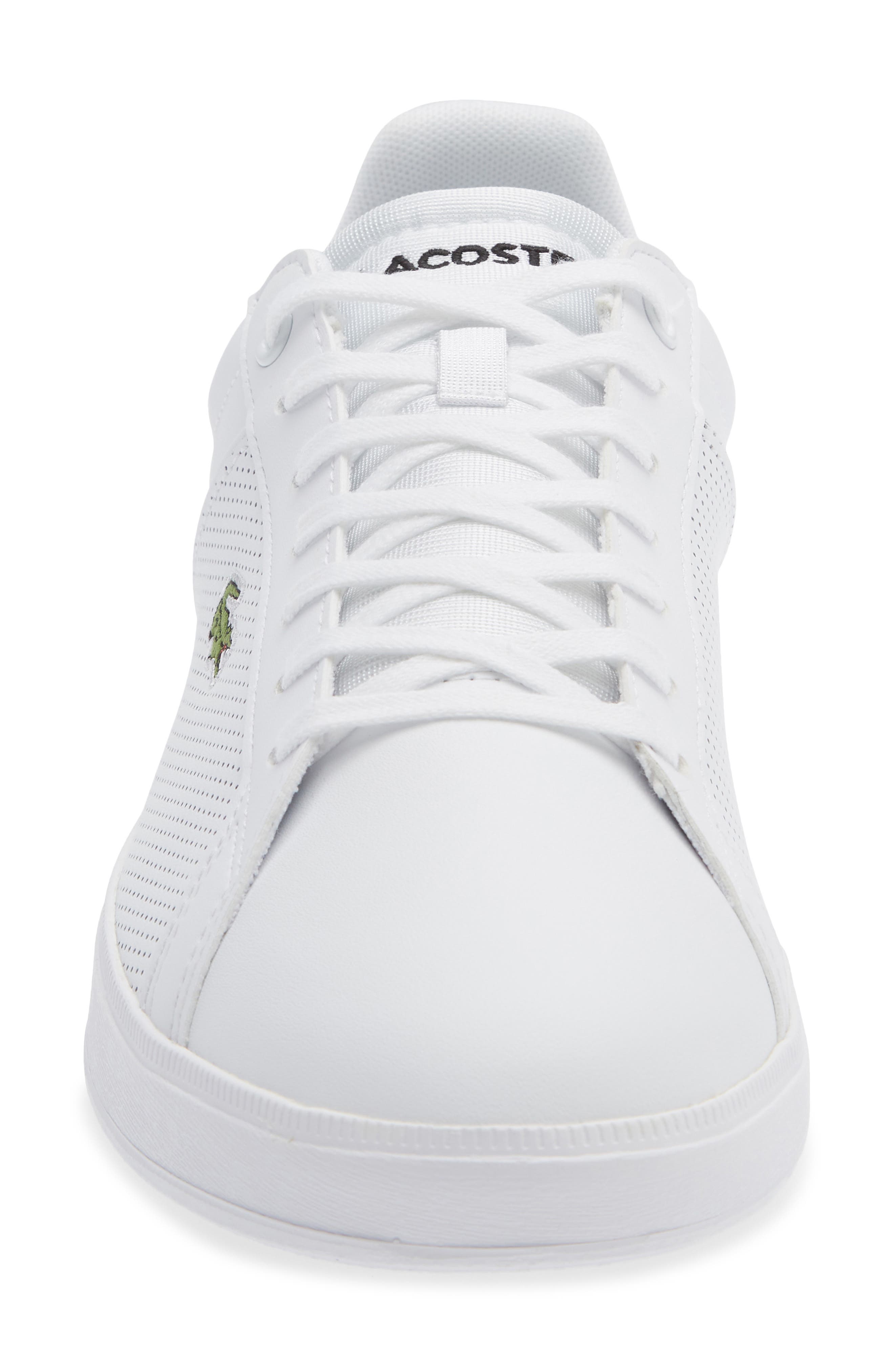 Low Top Court Sneaker, Alternate, color, WHITE/ WHITE