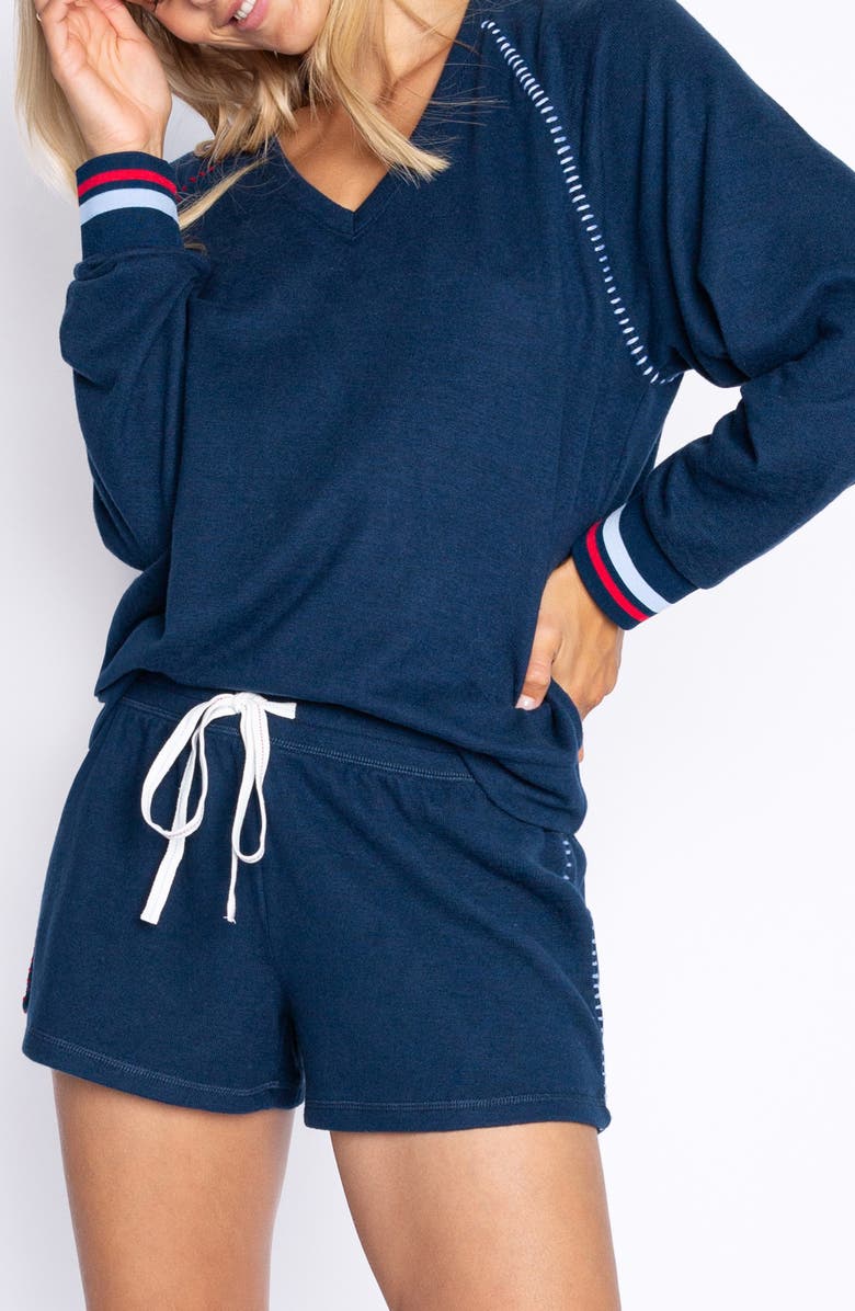 PJ Salvage Take Me to Paradise Short Pajamas, Main, color,