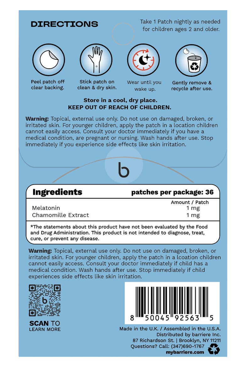 Kids' Sleep Patch Set, Alternate, color, MULTI
