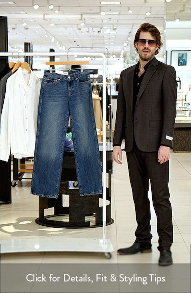 Drue Low Rise Straight Leg Jeans, sales video thumbnail