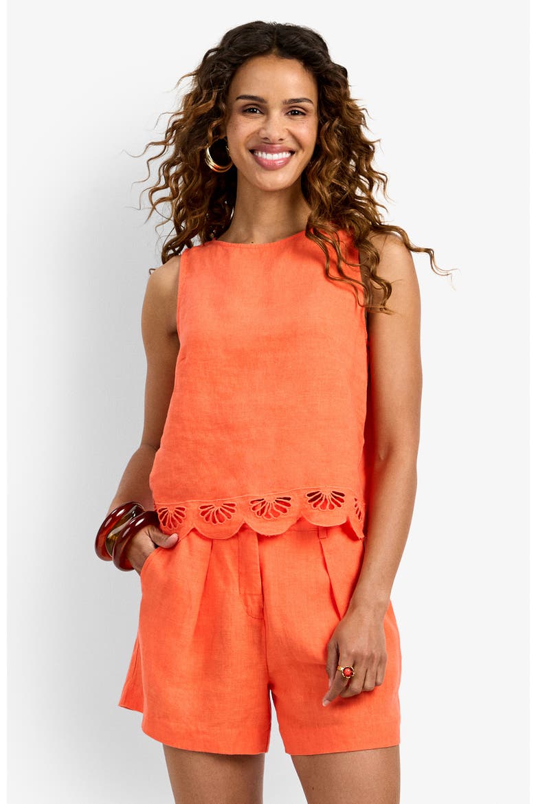 Kailani Top, Alternate, color, Calypso Coral