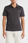 Callaway Chevron Jacquard Golf Polo